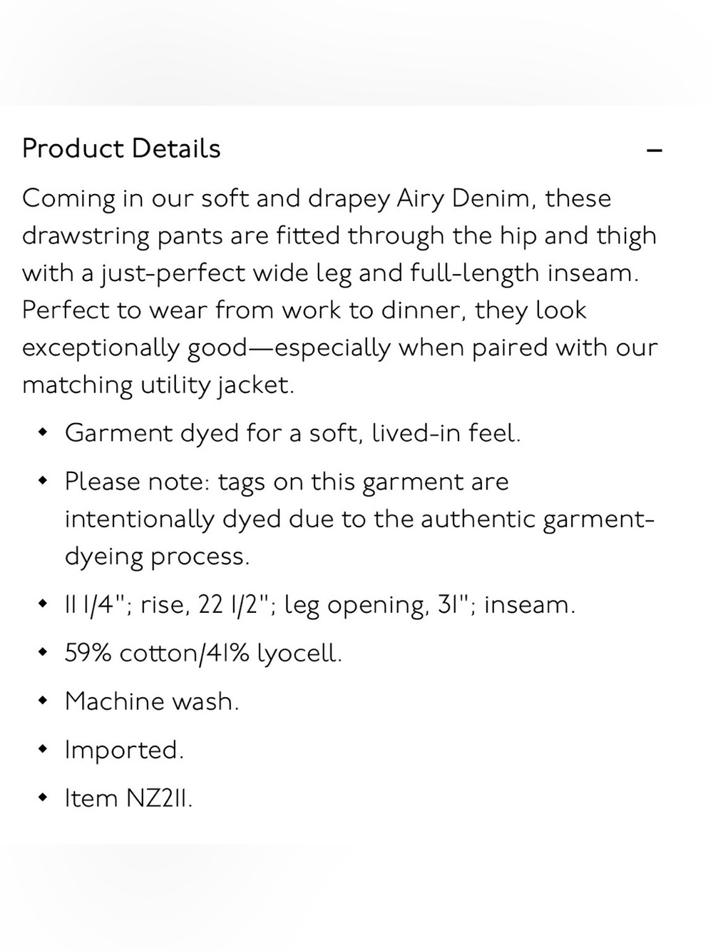 Madewell Airy Denim Sagebrush Superwide-Leg Jeans - Picture 7 of 7